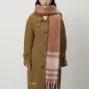 The cross-border scarf wholesale e-commerce live-streaming supply chain of Monet Garden AC checkered thick beard is booming Item Picture